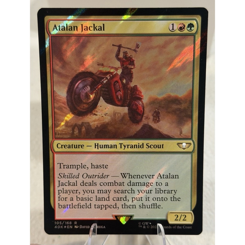 Atalan Jackal (Surge Foil) #105 Warhammer 40,000 40K Magic MTG